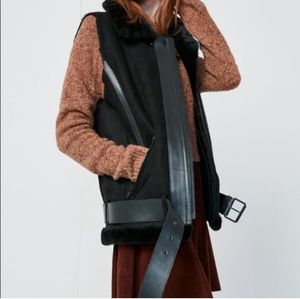 NWOT$998  Rebecca Minkoff Harvey leather vest